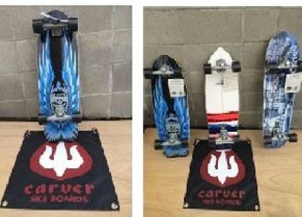 carver skateboards 少量入荷！